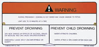 45-045 - Spa Safety Sign
