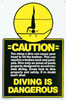 45-120 - Diving Caution Sign