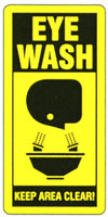 45-125 - Emergency Eyewash Sign
